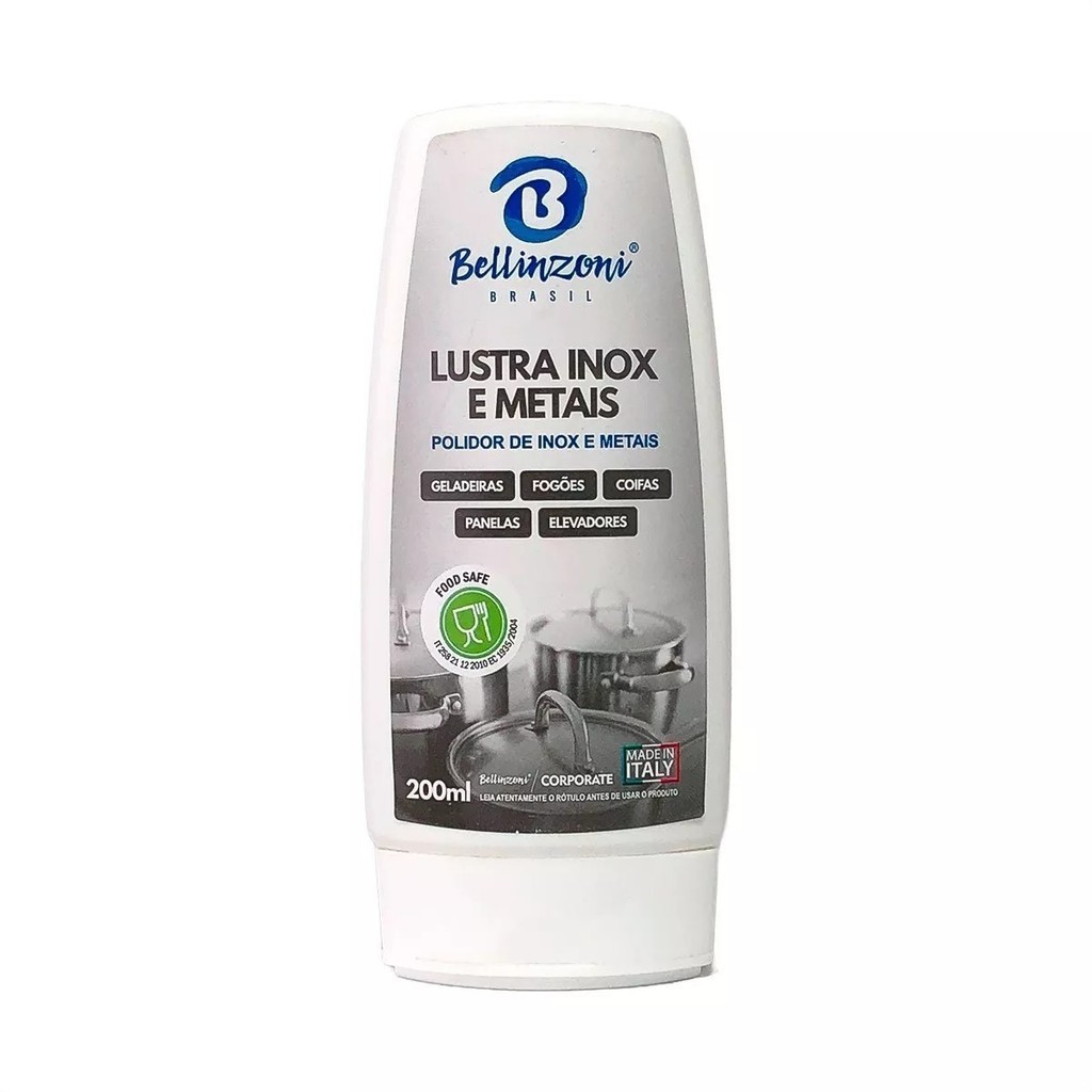 Polidor De Inox E Metais Bellinzoni 200ml