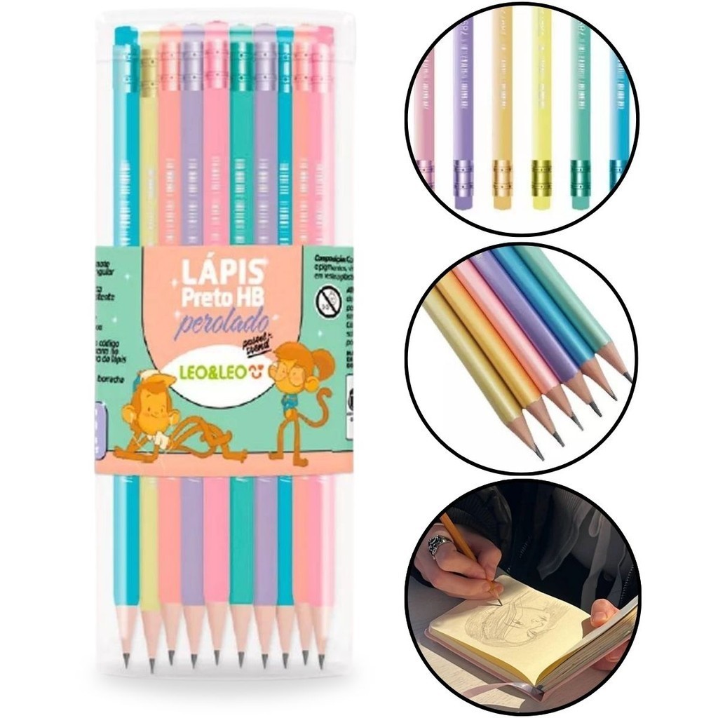 Lápis Colorido Tons Pastel: Onde Comprar | BuscaProdutos