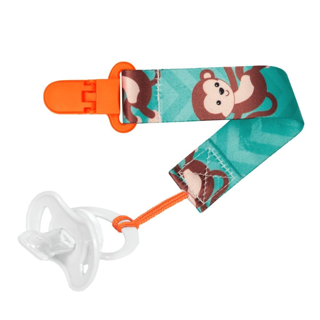 Prendedor De Chupeta Animal Fun Macaco 12048 - Buba em Oferta na Shopee