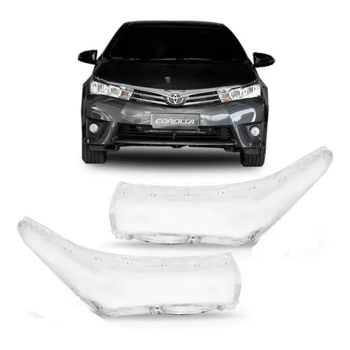 Lente Farol Toyota Corolla 2015 2016 2017