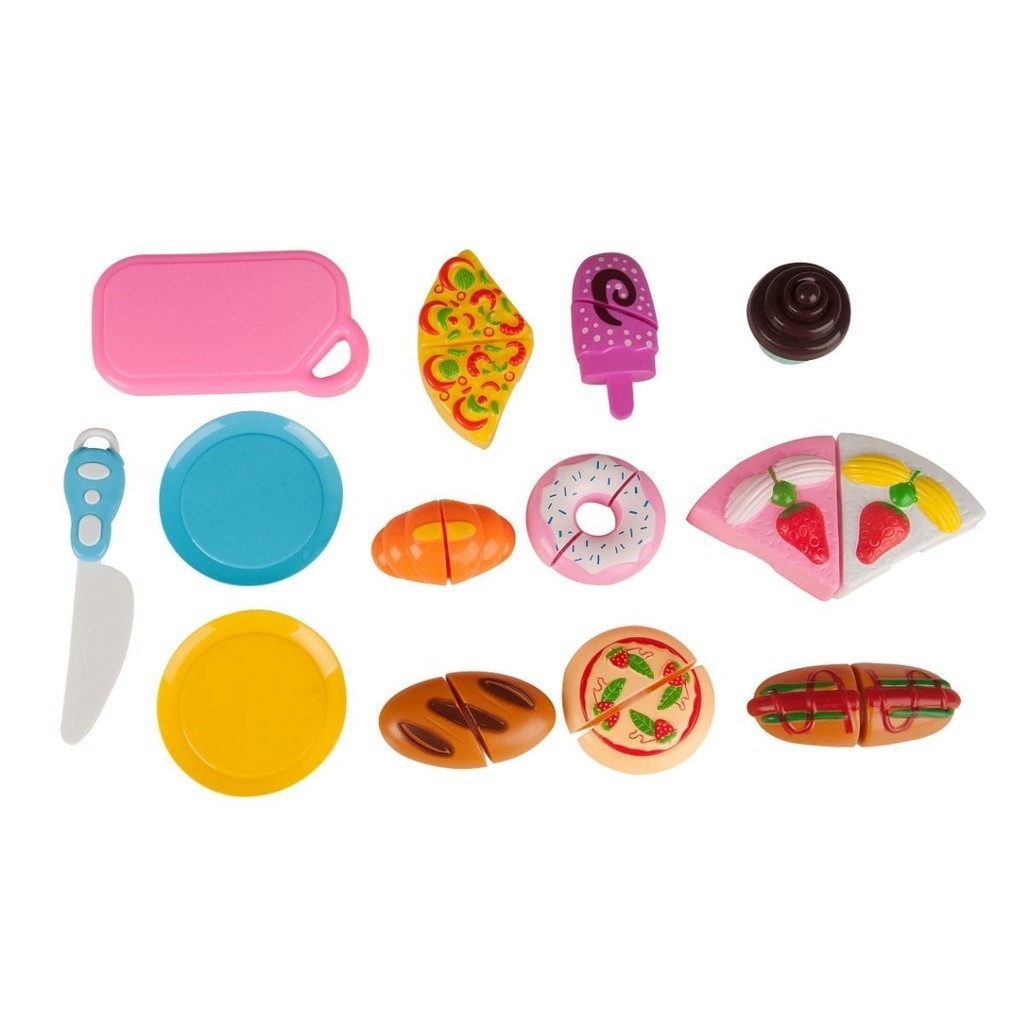 Kit Doces P/ Cortar Tá na Mesa Rec Rec C/ 15pçs Velcro- Zoop