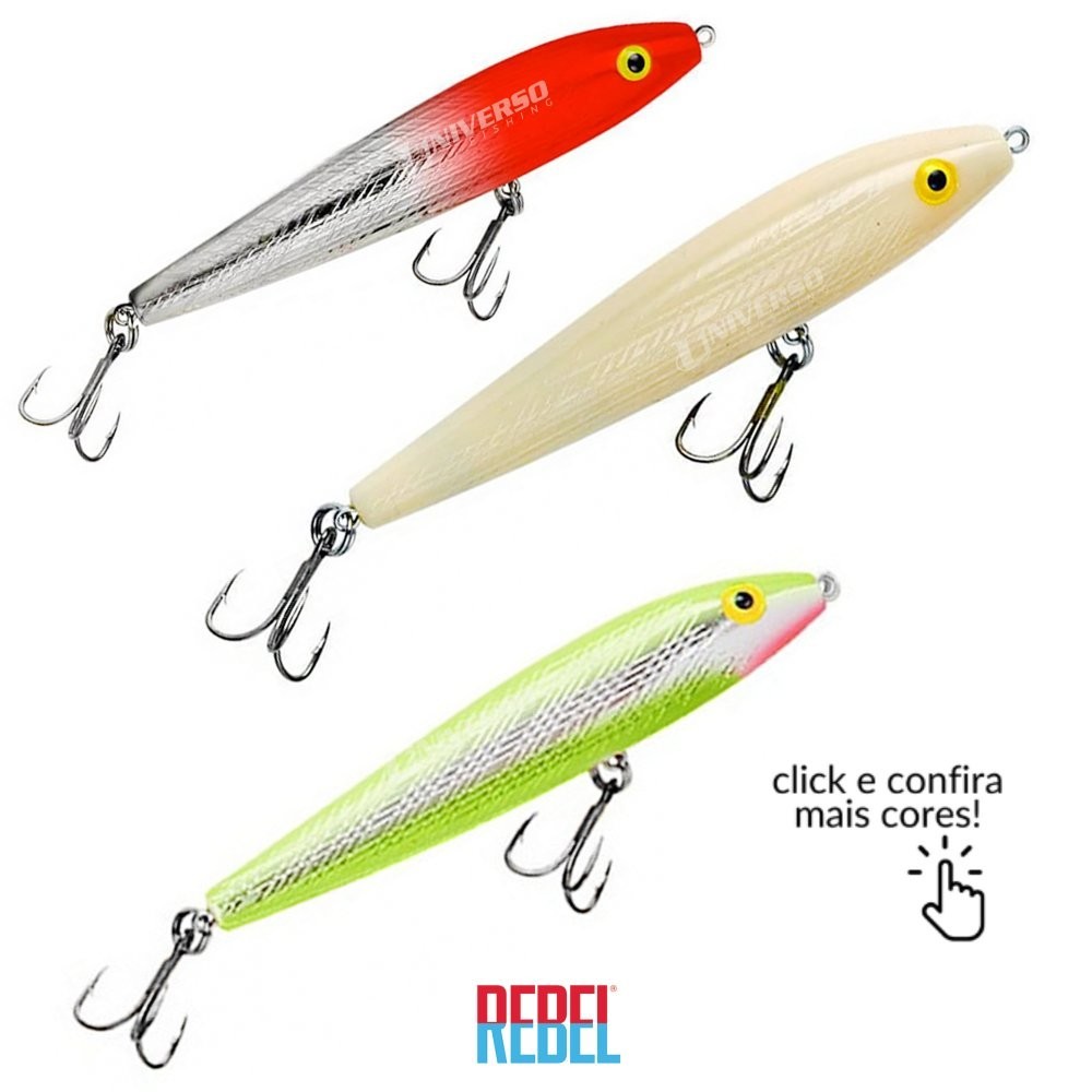 Isca Rebel T10 Jumping Minnow | 9cm - 10,5g - Cor Especial