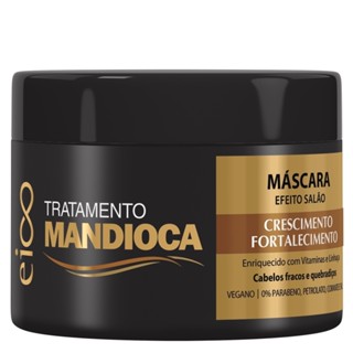 Eico Máscara de Hidratação Mandioca Fortalecimento Crescimento 270g