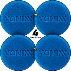 Kit 4 Aplicador Espuma Automotivo Cera Plástico Pneu Vonixx