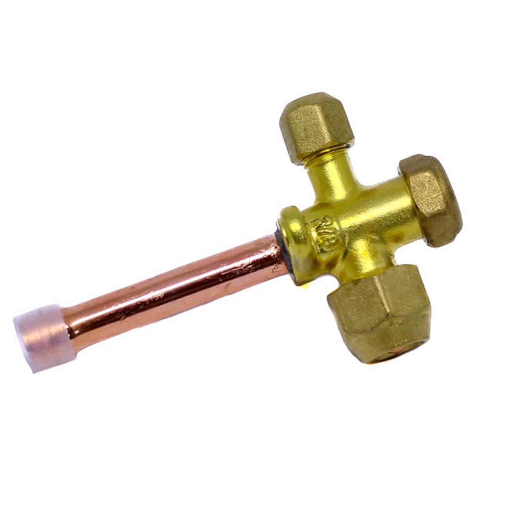 Válvula de Serviço Para Split 3/8” Reta