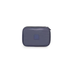 Estojo Box Feminino Grande Perolado Roxo
