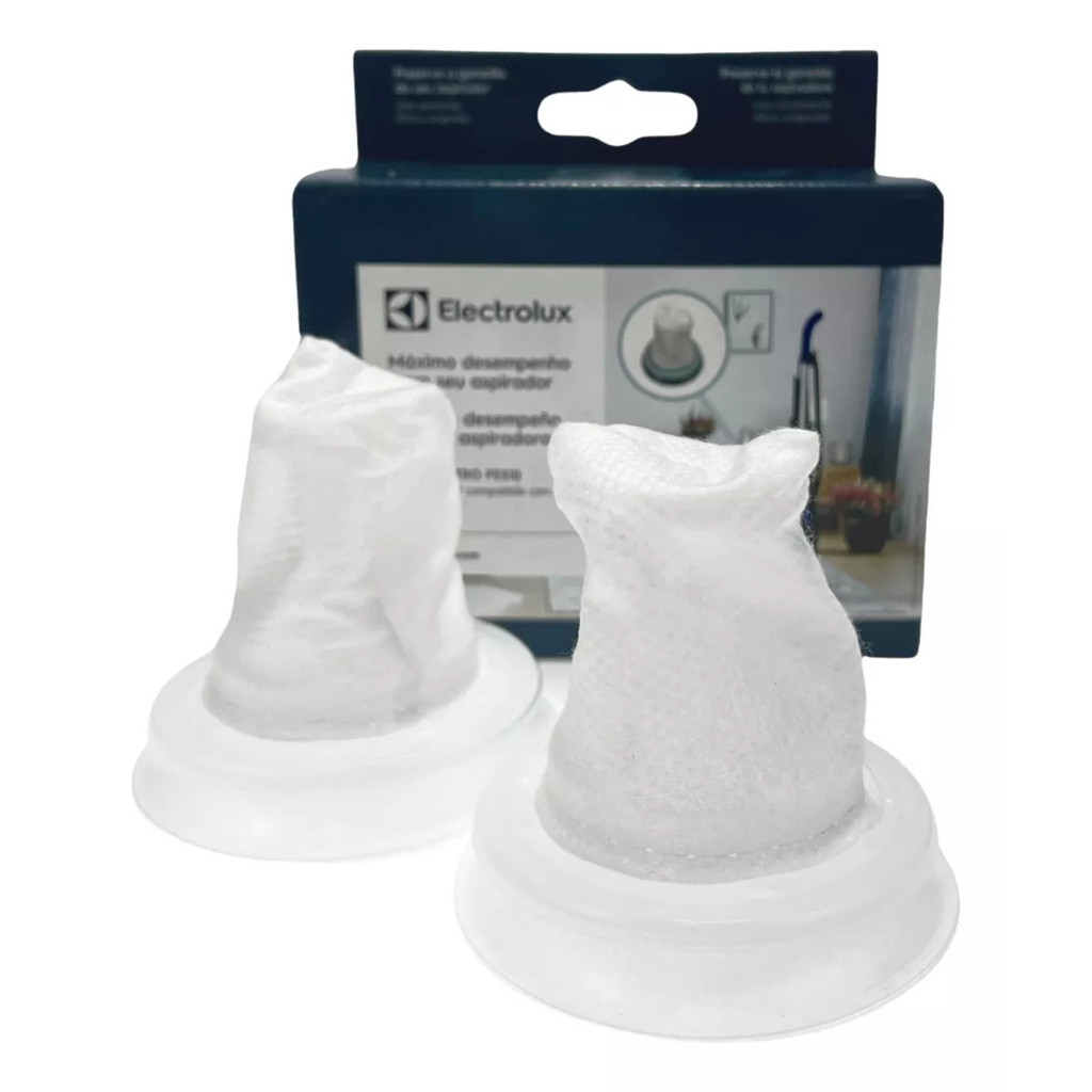 Kit 2 Filtros Ar P/aspirador Electrolux Stk10 Original Fes10