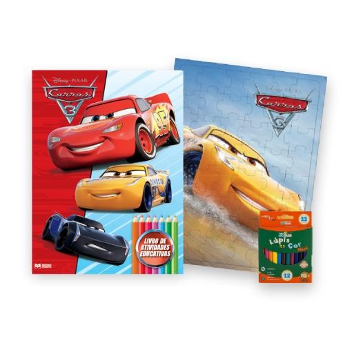 Kit Diversão Disney - Pixar - Carros 3