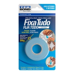Fita Dupla Face De Espuma 12mm 350g Tekbond