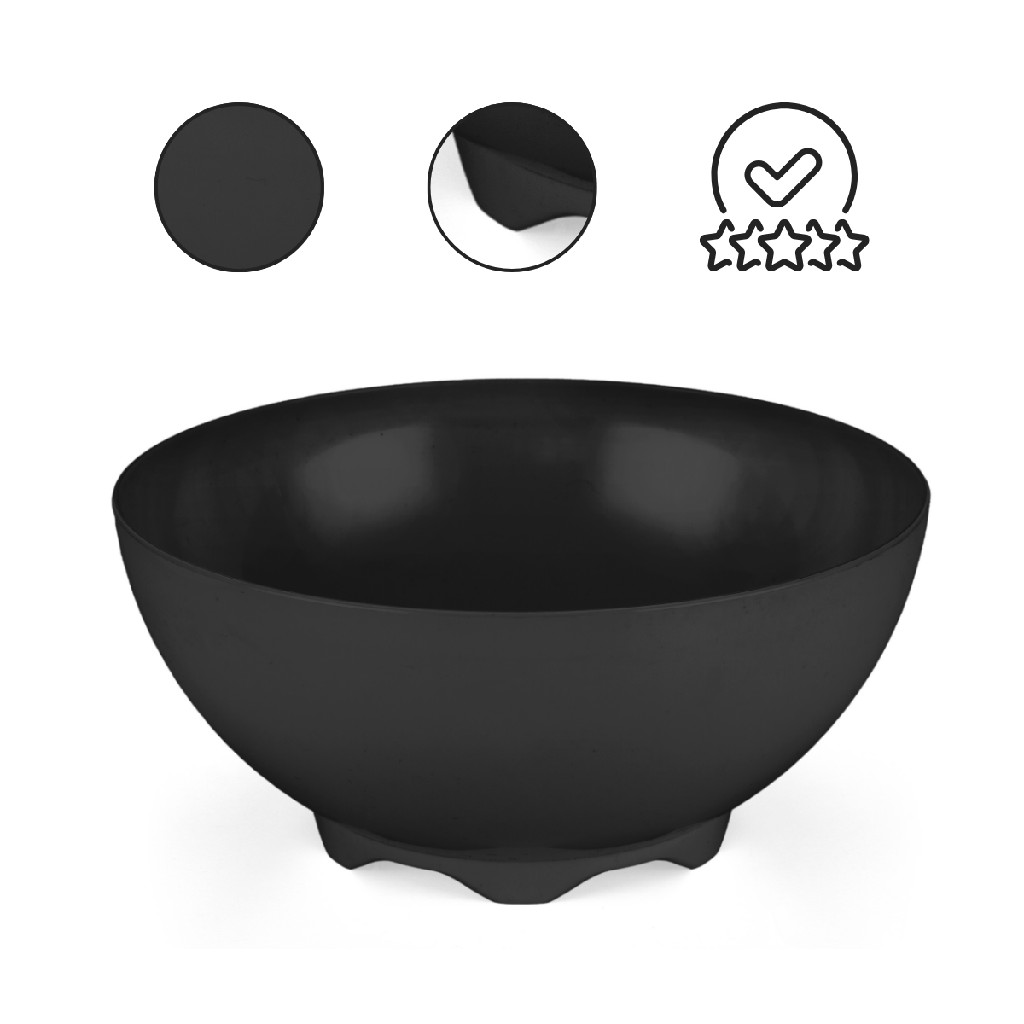 Bowl Tigela Multiuso Acrilico Preto Acrilic Line 180 Ml em Oferta na Shopee