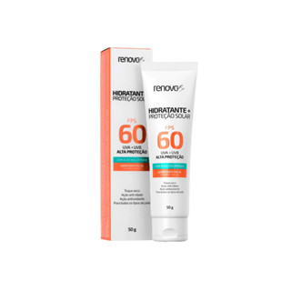 Hidratante Facial Proteção Solar FPS 60 e Ácido Hialurônico