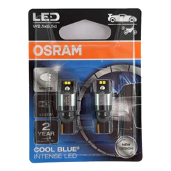Lâmpada Led Osram Cool Blue Intense W5W T10 6000K 12V Par