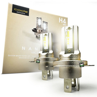 Par Lâmpada Nano Led Micro Edition Code 3000lm 6000k H4 em Oferta na Shopee