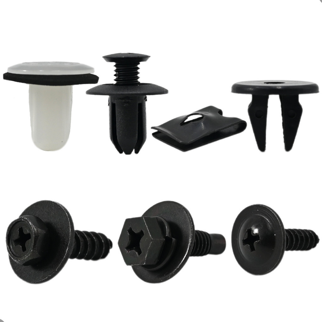 Kit 36 Presilha Parachoque Traseiro Hb20s 2012 13 14 2015 2016 2017 2018 2019