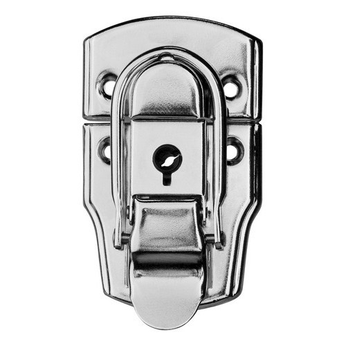 Fecho De Engate Rápido Cromado Externo Tamanho Médio Luminos Com Chave Para Case + Nota Fiscal em Oferta na Shopee