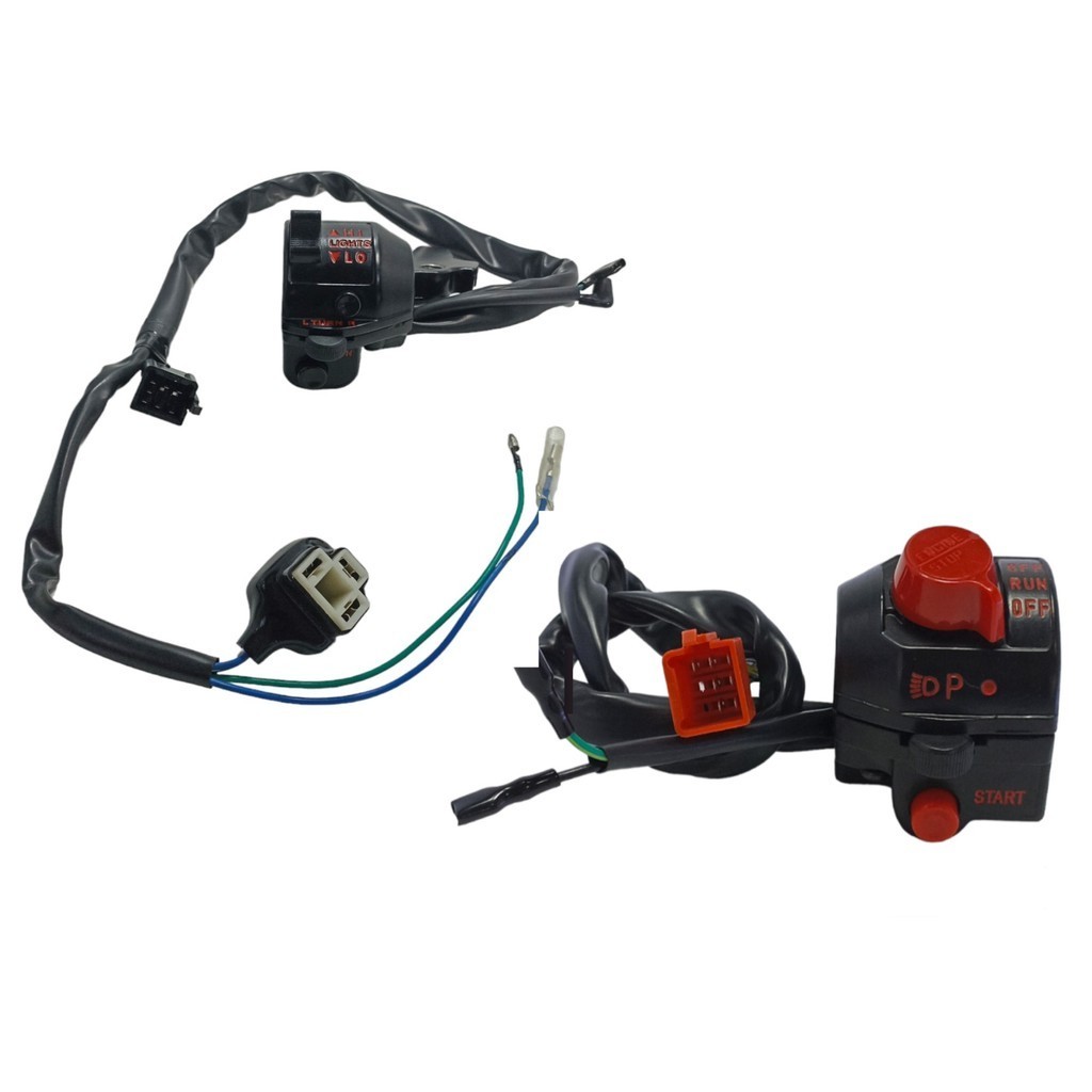 Kit Chave Punho Luz Partida Emergência Cb 400 Cb 450 1983 1984 1985 1986 1987 em Oferta na Shopee