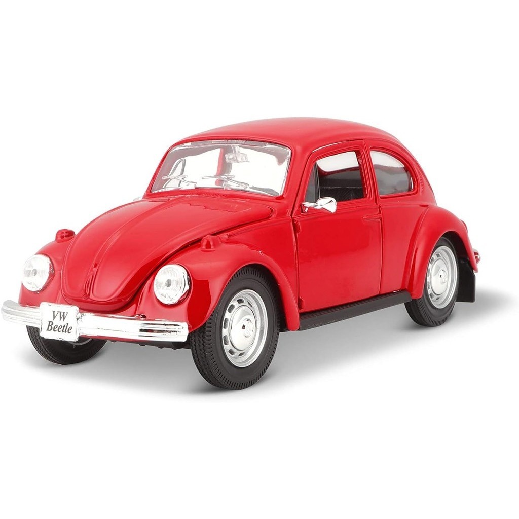 MAISTO -  VOLKSWAGEN BEETLE (FUSCA) VERMELHO COLECIONADOR