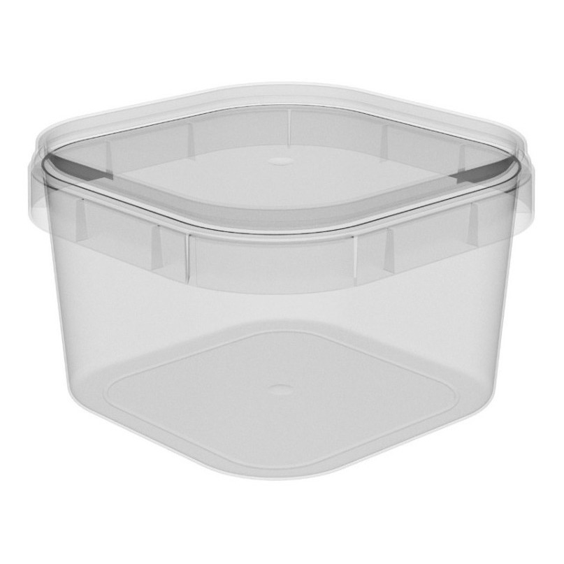 Pote 150ml Descartavel C/ Lacre Quadrado Plastilania C/300un