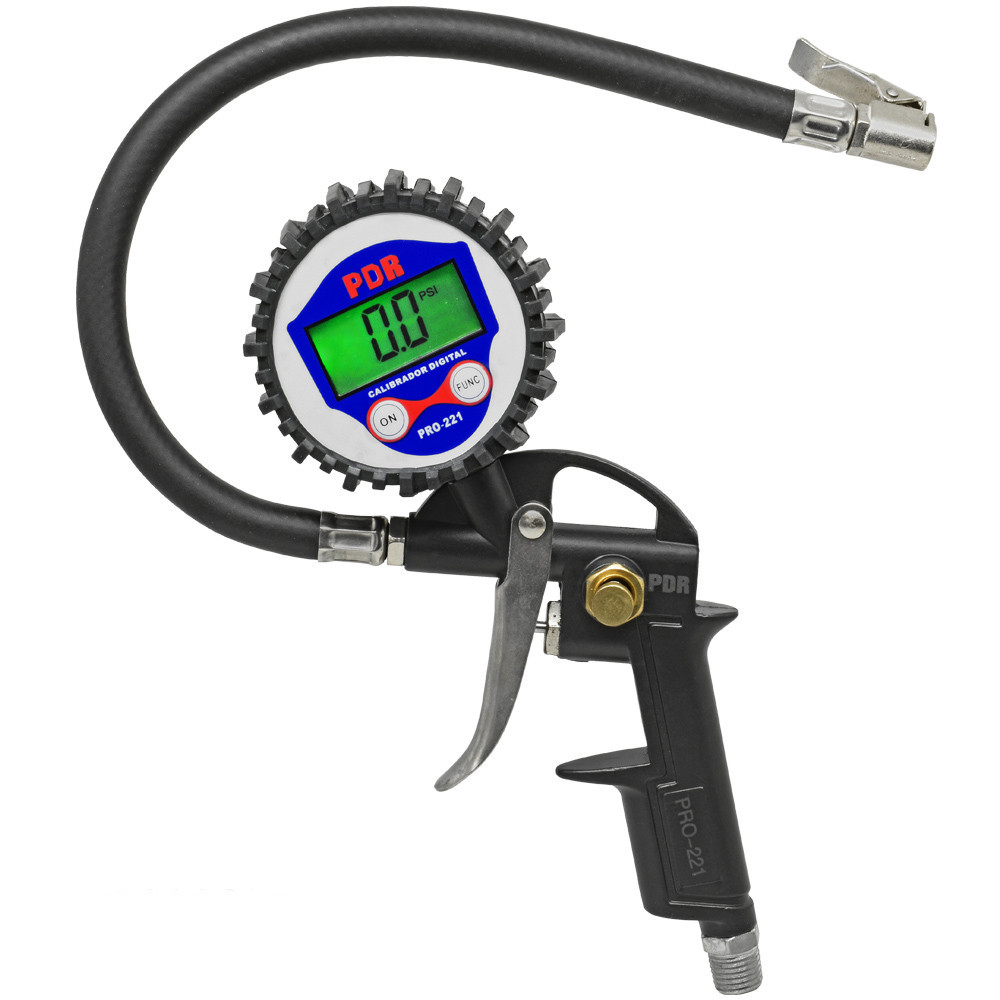 Calibrador De Pneus Digital Borracharia Veicular Pro-221 Pdr - Spare Parts and Accessories for Vehicles