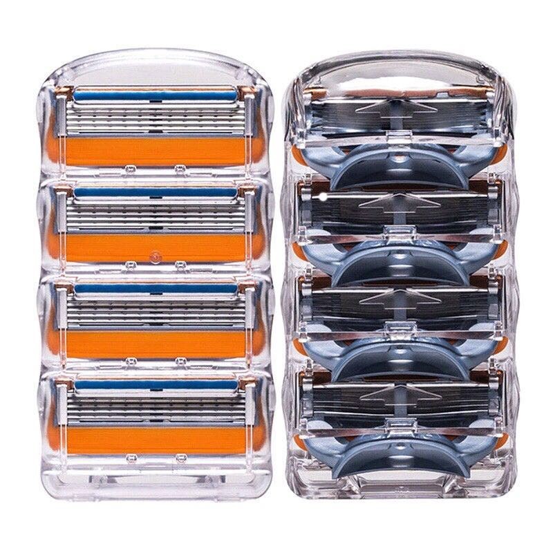 12Pcs 5 Lâminas De Barbear Para Gillette Fusion ProGlide