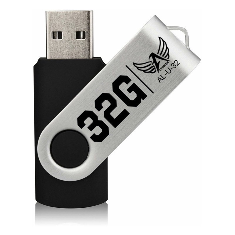 Pendrive USB 32GB / 16GB / 8GB / 4GB memória (Altomex).