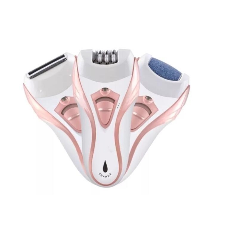 Depilador Recarregável De Perna Braços Axilas Buço Feminino Recarregável USB em Oferta na Shopee