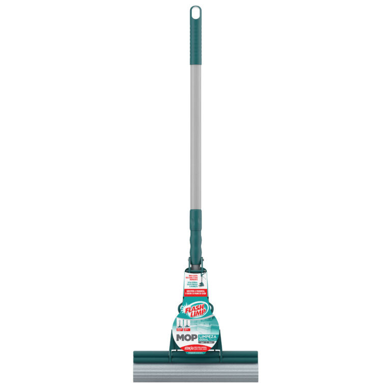 Mop Limpeza Geral Plus Flashlimp Verde Casa Lavanderia Banheiro