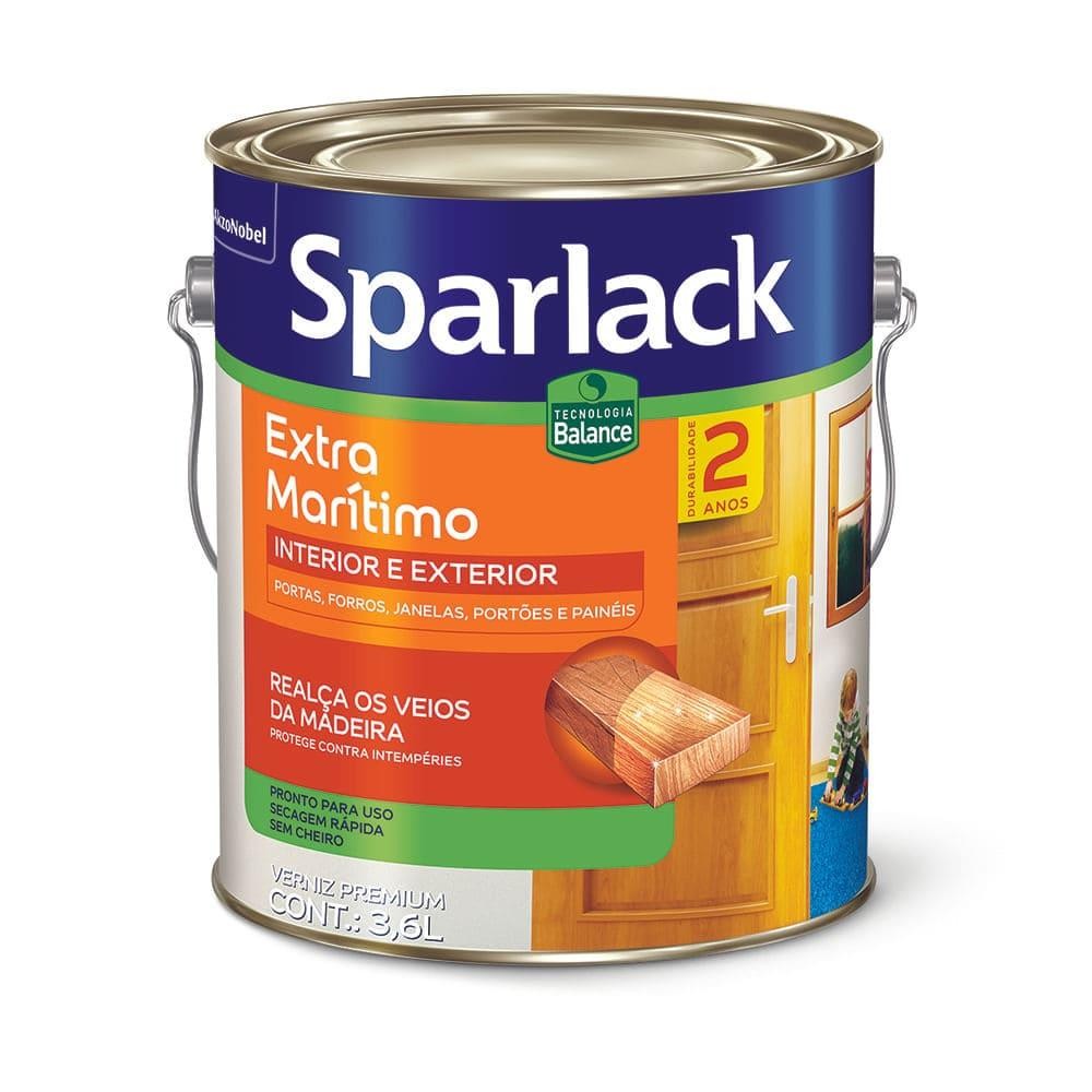 Verniz Maritimo Brilhante Sparlack Base Água 3,6L