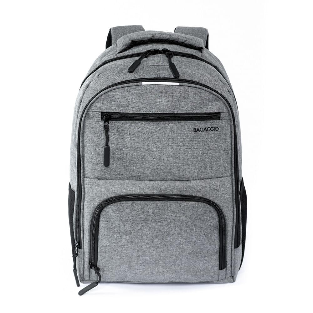 Mochila Masculina para Notebook México Cinza