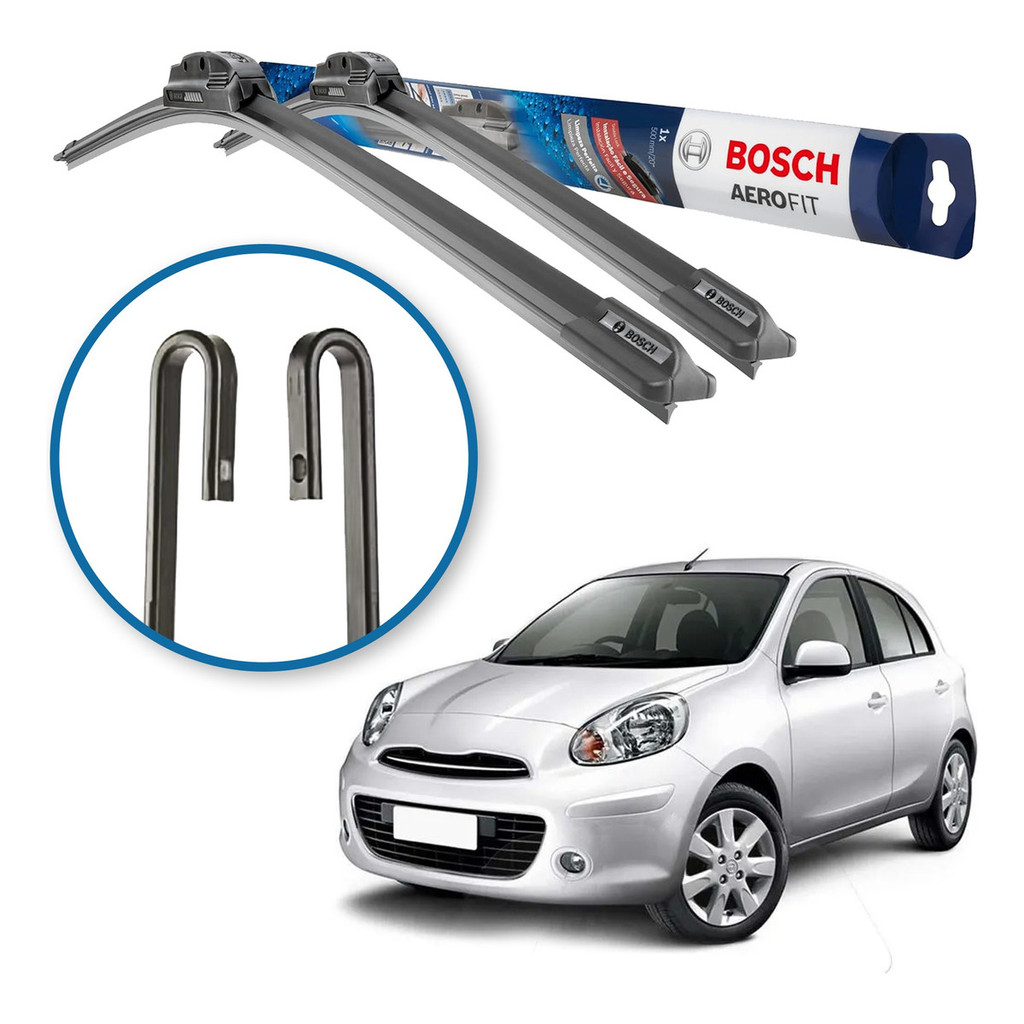 Palheta Parabrisa Bosch Original Nissan March 2011 A 2018 Bosch
