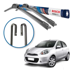 Palheta Parabrisa Bosch Original Nissan March 2011 A 2018 Bosch