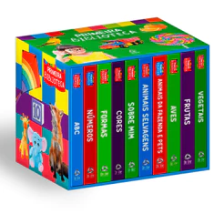 Coleção Primeira Biblioteca Volume 01 - Box com 10 Livrinhos