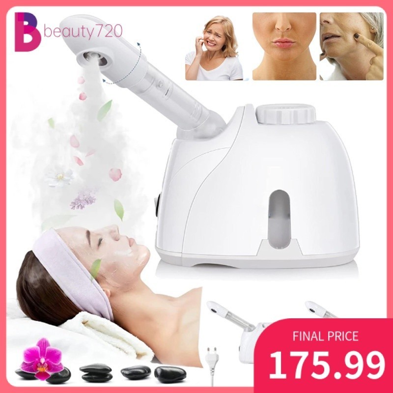 Vaporizador Vapor Facial Portátil Para Pele Cabelos E Barba