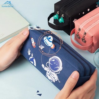 HOMEDECOR Estojo De Lápis Para Astronauta Estudantes Grande Capacidade Saco De Papelaria