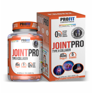 Joint Pro Colágeno Tipo 2 Com Vitamina C - 60caps - Profit em Oferta na Shopee