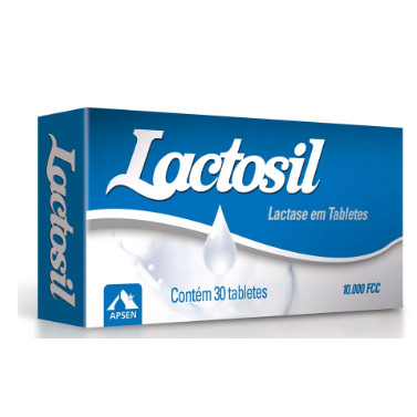 Lactosil 10.000fcc Com 30 Tabletes