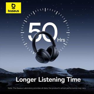 Baseus Bass 30 Max Sem Fio Bluetooth-30dB Fone De Ouvido Com Cancelamento De Ruído Graves Potentes Bateria De 50 Horas em Oferta na Shopee