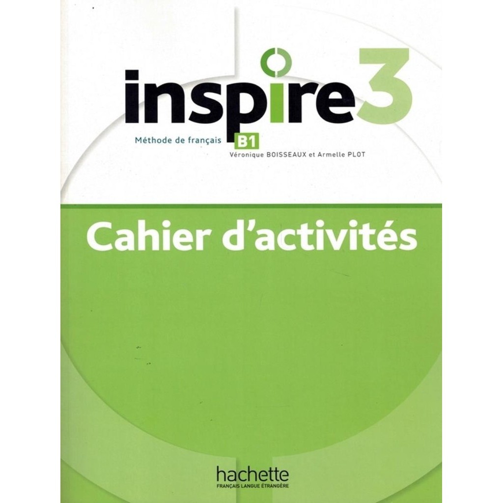 Livro - Inspire 3 - Cahier D´Activites + Audio Mp3