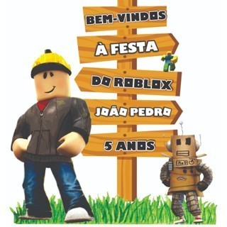1 DSPLAY PLACA ROBLOX MENINO PERSONALIZADO CENÁRIO MDF TOTEN *ENVIAR NOME NO CHAT* em Oferta na Shopee