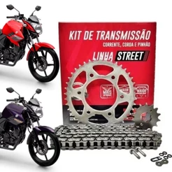 KIT RELAÇÃO YS FAZER 150 DID COM RETENTOR 2014 2015 2016 2017 2018 2019 2020 2021 2022 2023 2024