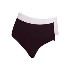 Kit com 2 Calcinhas Alta Hope 33110 Colorido