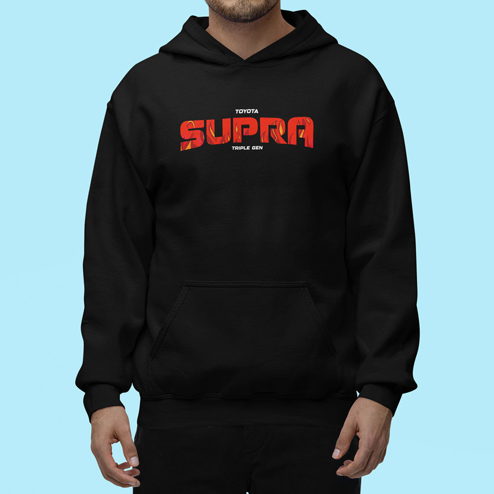 Moletom Masculino Toyota Supra Blusa de Frio Carro Turbo Tunado Casaco Personalizado 100% Algodão