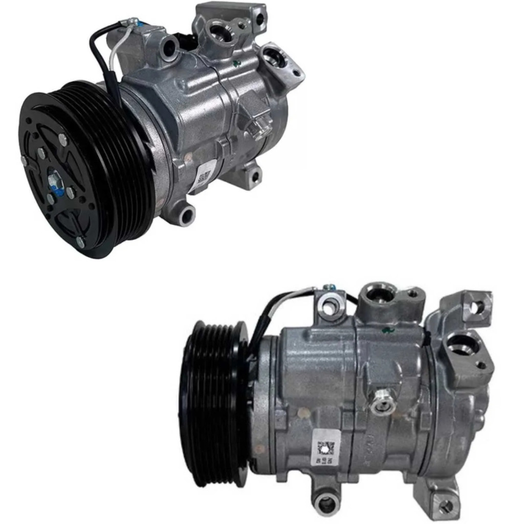Compressor Denso Toyota Yaris 1.3, 1.5 2018 a 2021 6pk Peças para carros