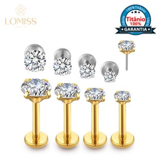 Piercing Labret Push Pin Titânio Helix Conch Tragus Nariz Corrente Nariz Australiano Tragus Titanio em Oferta na Shopee