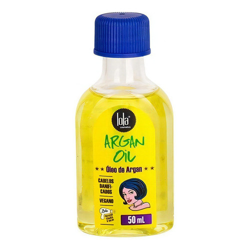 Lola Argan Oil Danificados Proteção Térmica Óleo Brilho 50ml