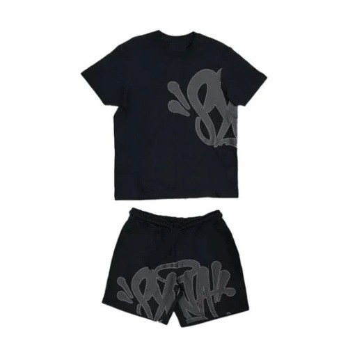 Conjunto Syna World Streetwear Camiseta e Bermuda Moletom lançamento moda syna