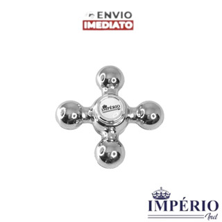 Volante Cromado Para Acabamento De Torneira Ou Registro C33 - Abs em Oferta na Shopee