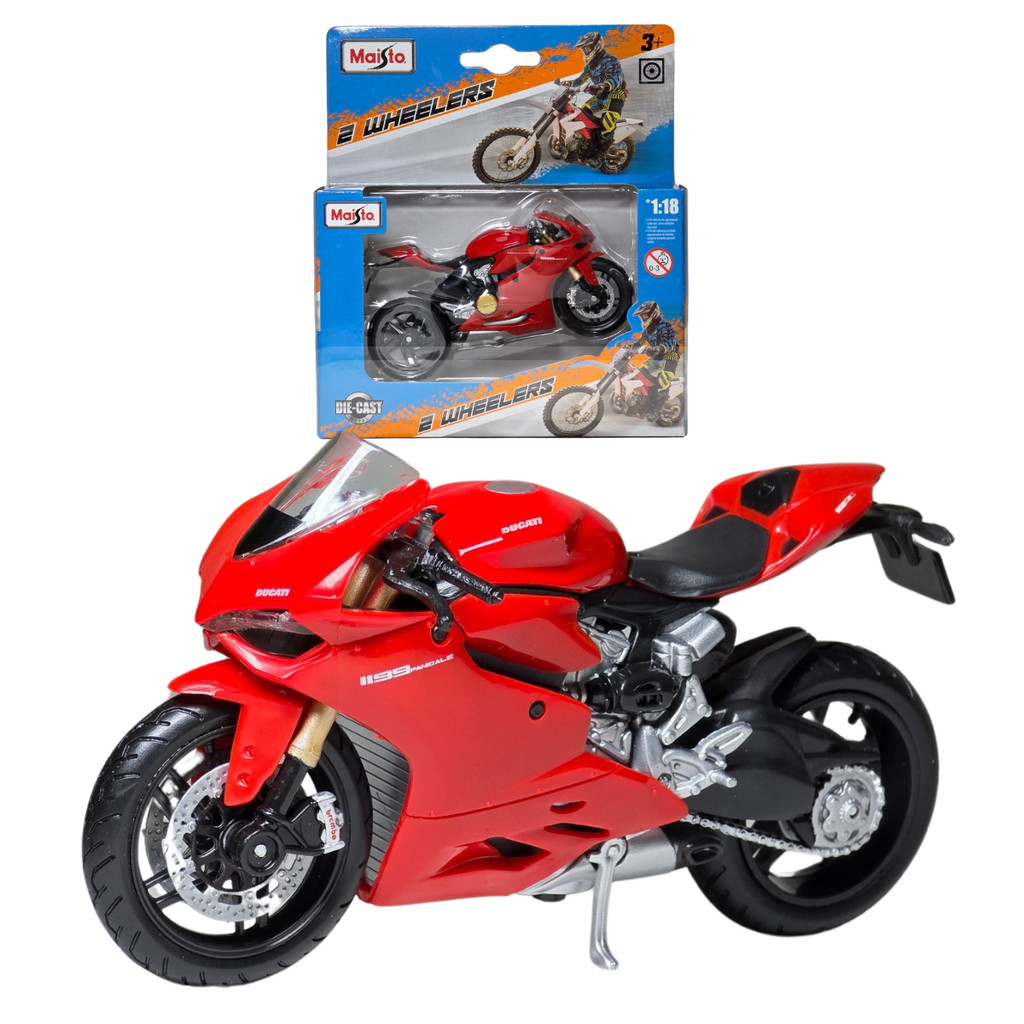 Miniatura De Ferro Moto Ducati 1199 Panigale 1/18 Maisto