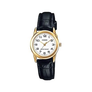 RELÓGIO CASIO FEMININO DOURADO PRETO LTP-V001GL-7BUDF em Oferta na Shopee