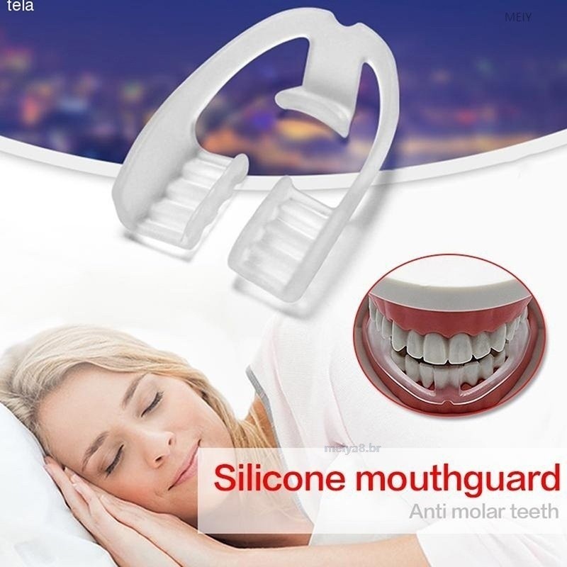 Parar O Ronco Protetor Bucal Silicone Antiwear Brace Boxe Noturno Anti Molar (q2e)